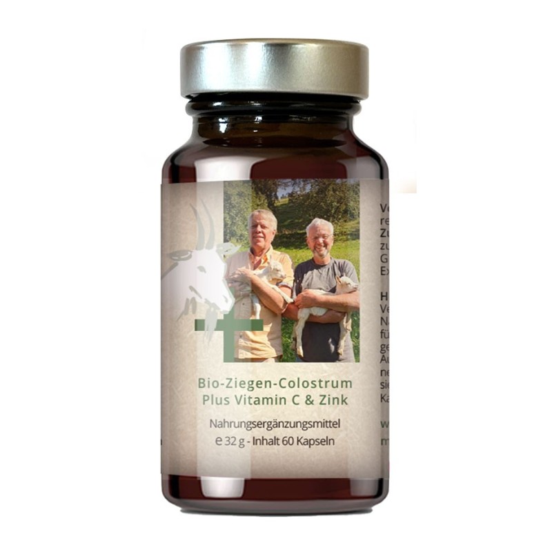 Bio-Ziegen Colostrum mit Vitamin C, Zink Flasche, Preisoptionen